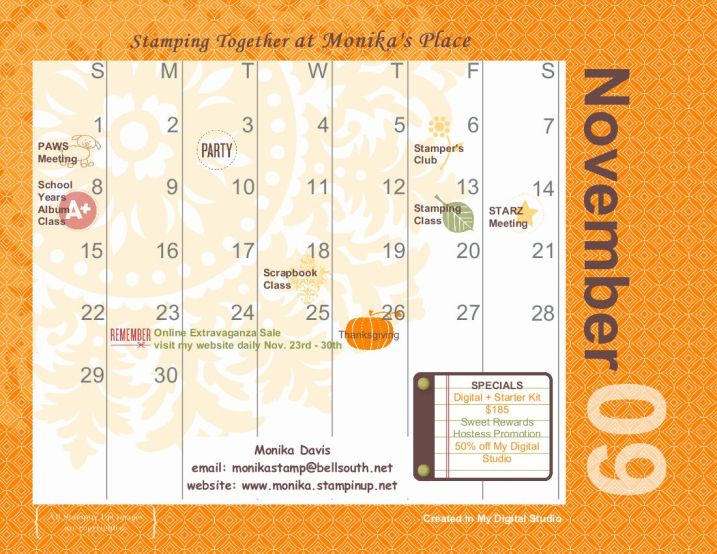 2009 october calendar. class calendar-003